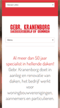 Mobile Screenshot of gebr-kranenborg.nl