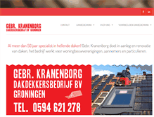 Tablet Screenshot of gebr-kranenborg.nl